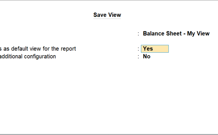  Designing Custom Reports in Tally: A Step-by-Step Guide